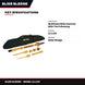 Slide Sledge 211105 – Multihead Slide Hammer With The Following Specifications – Overall Length, 30 Inches