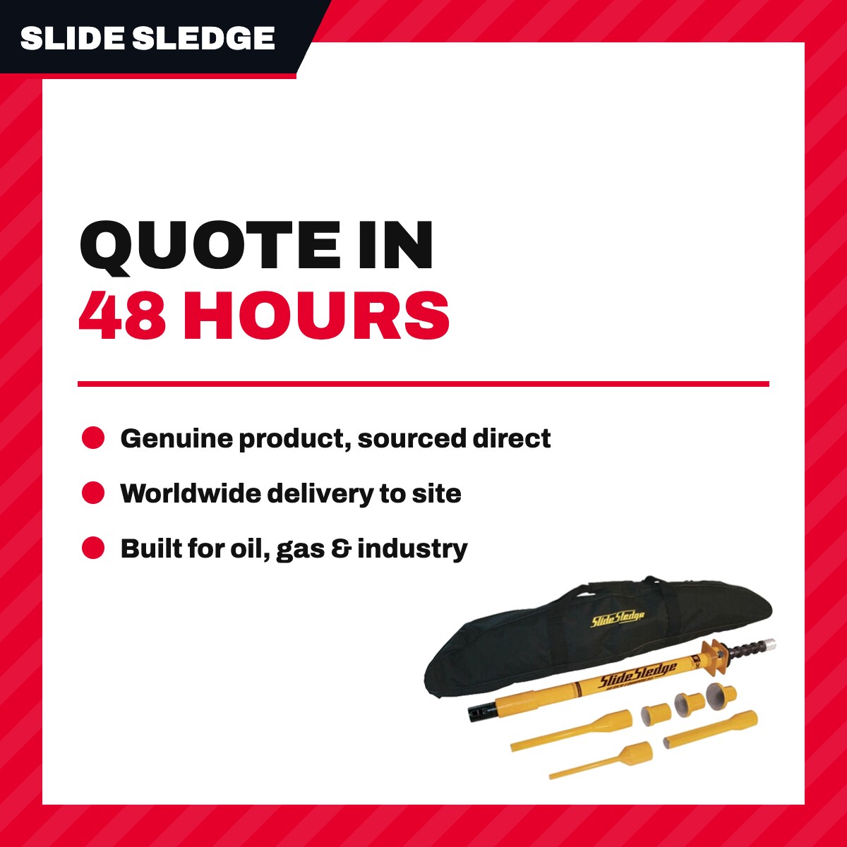Slide Sledge 211105 – Multihead Slide Hammer With The Following Specifications – Overall Length, 30 Inches