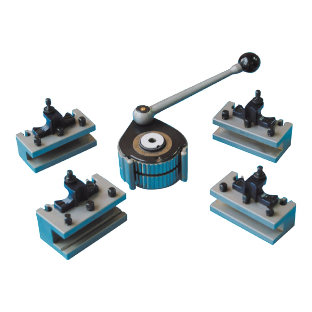 Smac C6246VX1000 – European Quick Change Tool Post With The Small Pallet Assembly For C6246Vx1000 Smac Lathe Machine