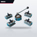 Smac C6246VX1000 – European Quick Change Tool Post With The Small Pallet Assembly For C6246Vx1000 Smac Lathe Machine