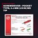 Snap-on SDD2040 – Screwdriver – Pocket Type, 3.1 Mm (1/8 In) Wd Tip