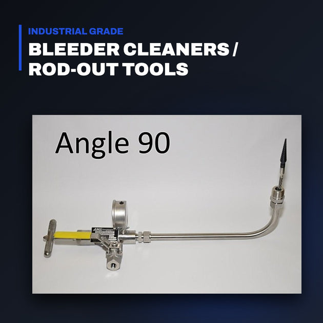 Johnkeans JK-VA-2001 – Bleeder Cleaner / Rod-Out Tool 90°, 12"