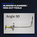 Johnkeans JK-VA-2001 – Bleeder Cleaner / Rod-Out Tool 90°, 12"