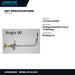 Johnkeans JK-VA-2001 – Bleeder Cleaner / Rod-Out Tool 90°, 12"