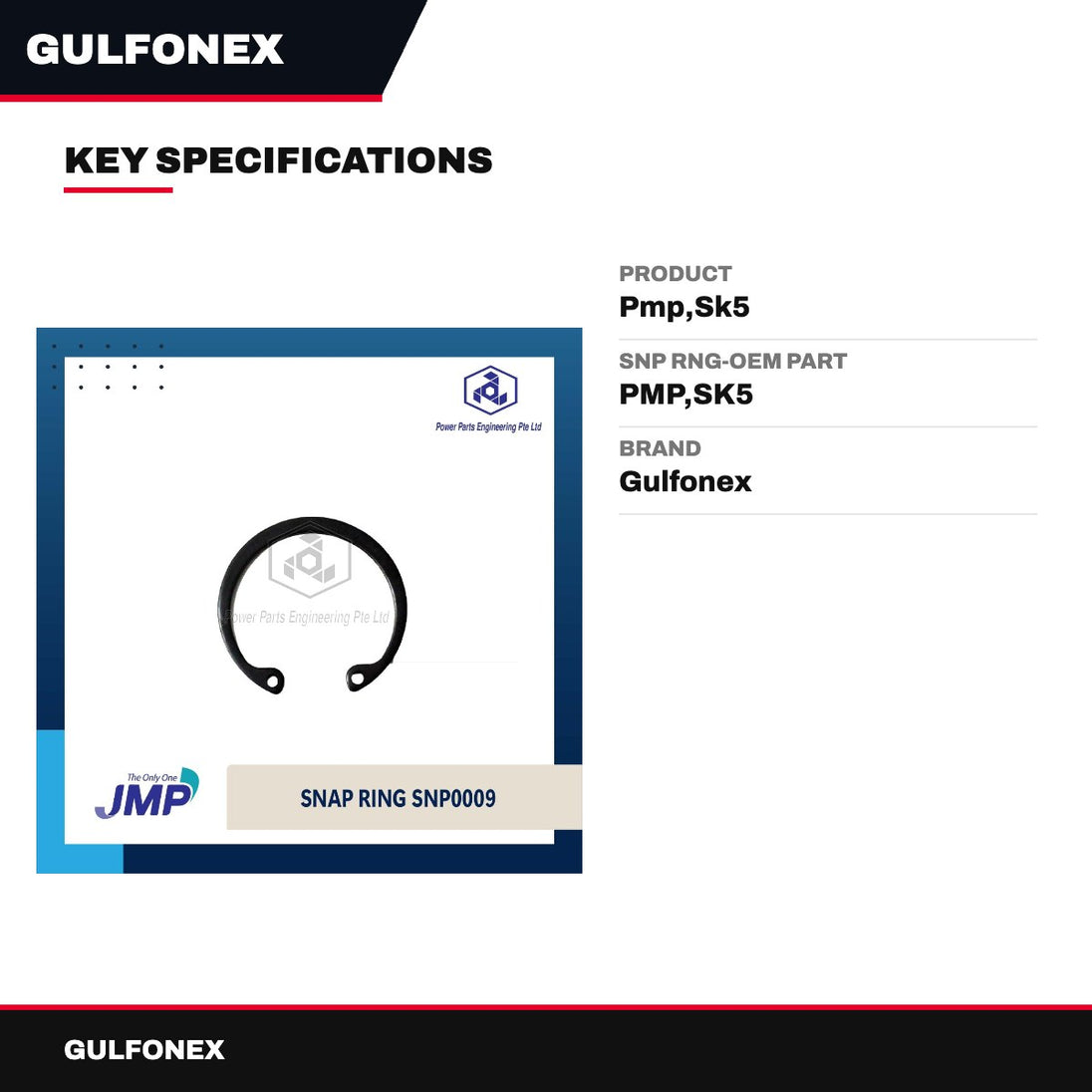 Snp Rng-Oem Part – Pmp,Sk5