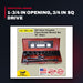 Socket Wrench – 1-3/4 In Opening, 3/4 In Sq Drive