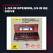 Socket Wrench – 1-3/4 In Opening, 3/4 In Sq Drive