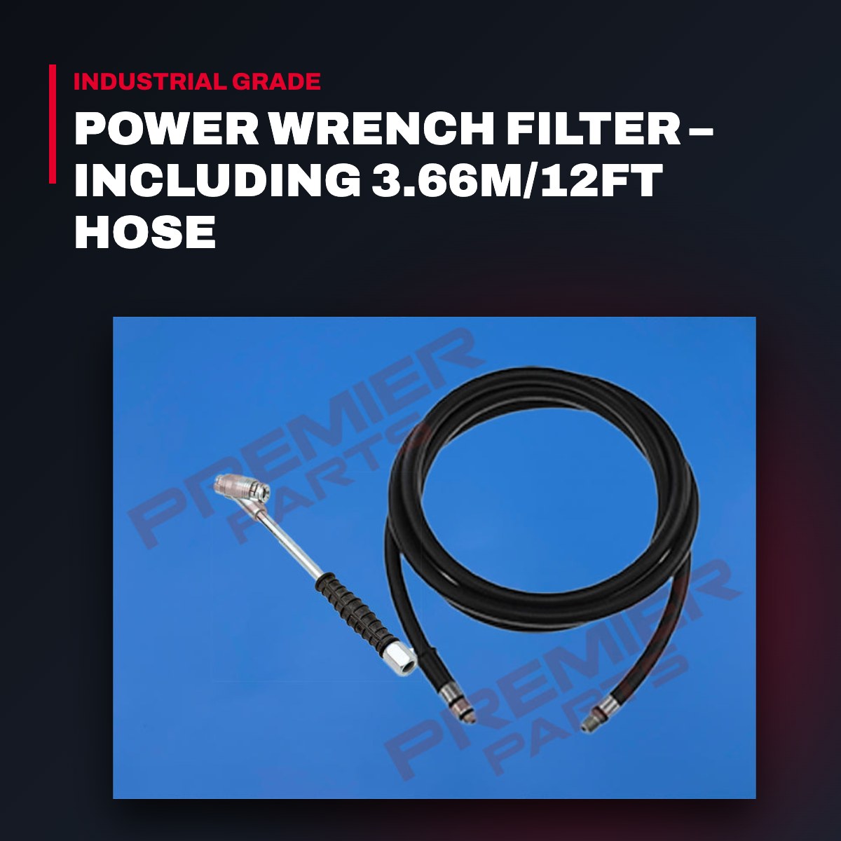 Sofis AE0005462 – Power Wrench Filter – Including 3.66M/12Ft Hose