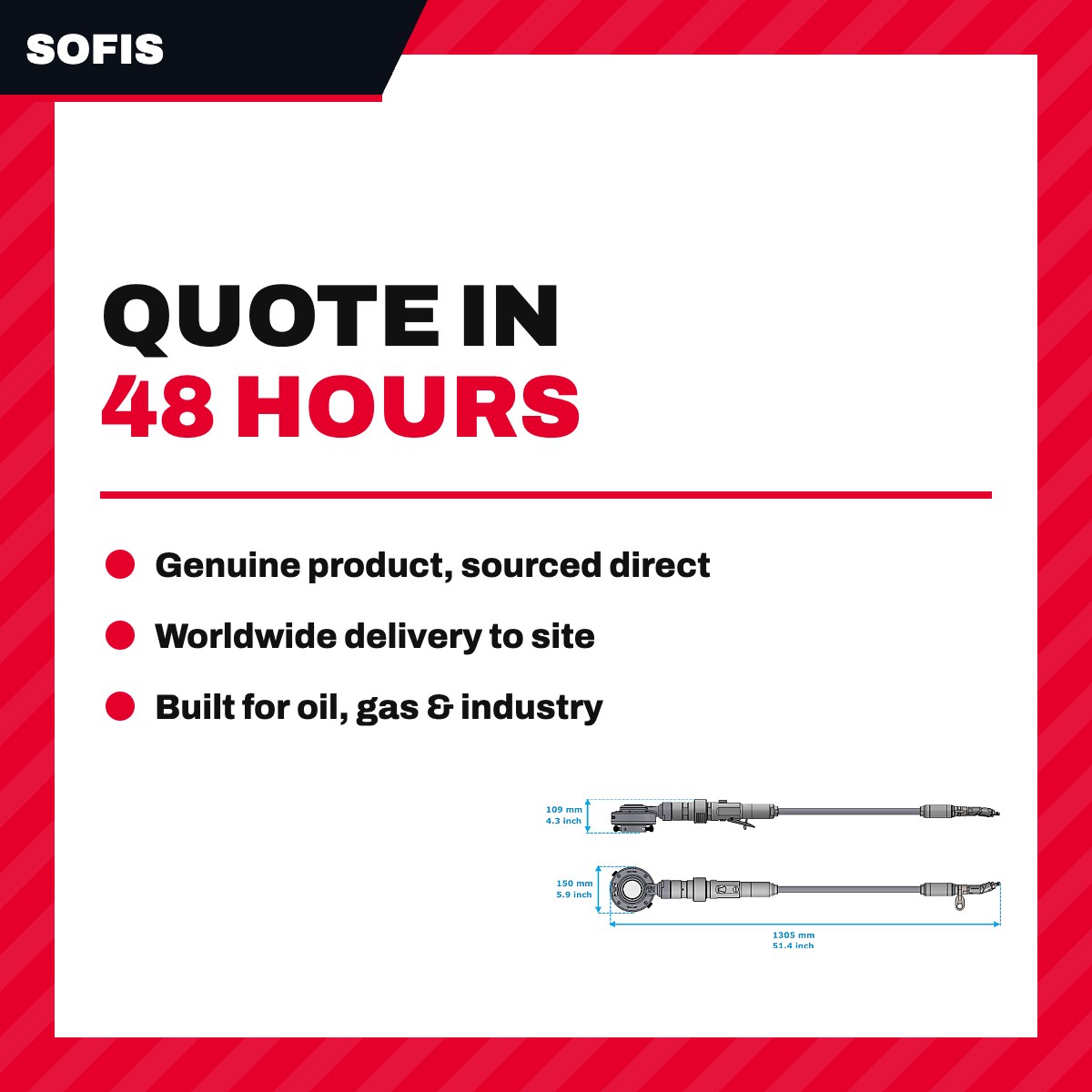 Sofis PWR001001 – Portable Power Wrench Starter Package