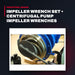 Specialty Maintenance Products SMP- PIWCOM – Impeller Wrench Set • Centrifugal Pump Impeller Wrenches Protect Workers Hands By Keeping Them Far Away From T