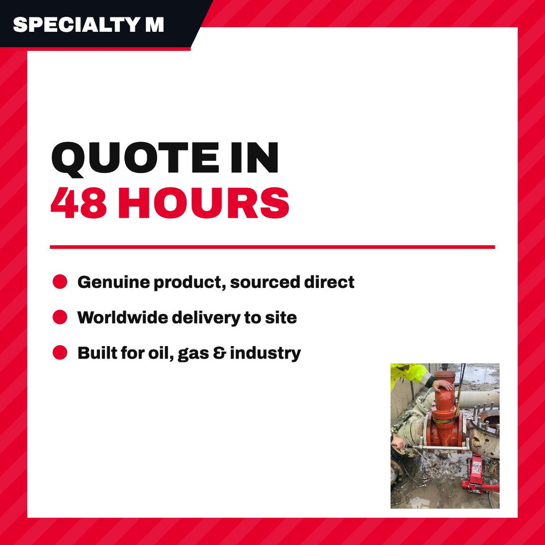 Specialty Maintenance Products – Valve Out Flange Spreader Tool