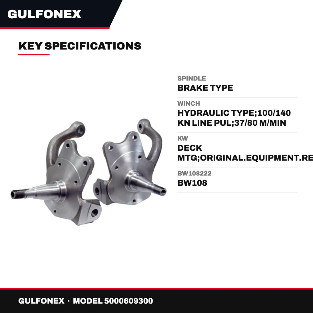 Spindle – Brake Type