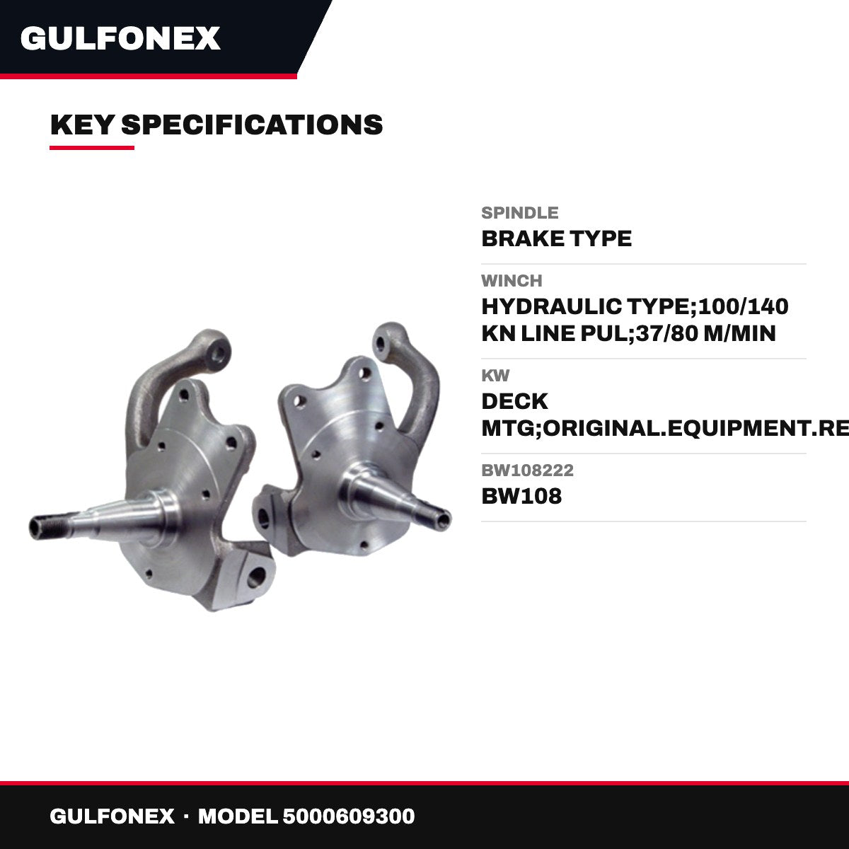 Spindle – Brake Type