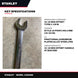 Stanley 1236ASD – Wrench Box & Open End – 10-15 Deg Offset Type, 1-1/8 In
