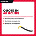 Stanley – Pry Bar Leverage Tool, 12.7 mm (1/2 in) X Sect
