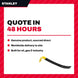Stanley – Pry Bar Leverage Tool, 12.7 mm (1/2 in) X Sect