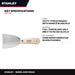 Stanley – Putty Knife, Straight With Handle Blade