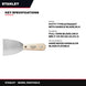 Stanley – Putty Knife, Straight With Handle Blade