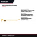 Stanley 55118 – Bar Leverage Tool – Wrecking Type, 15.9 Mm (5/8 In) X Sect
