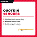 Stanley 55118 – Bar Leverage Tool – Wrecking Type, 15.9 Mm (5/8 In) X Sect