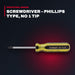 Stanley 64-101 – Screwdriver – Phillips Type, No 1 Tip