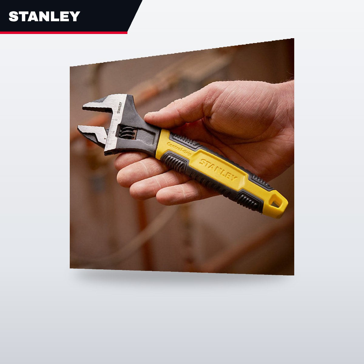 Stanley 710 – Wrench Adjustable – 1-1/8 In, 254.0 Mm (10 In) Lg