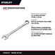 Stanley 86-845 – Wrench Box & Open End – 10-15 Deg Offset Type, 1-1/8 In