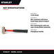 Stanley J1431G – Stanley Proto J1431G Brass Hammer 3.8 Lb