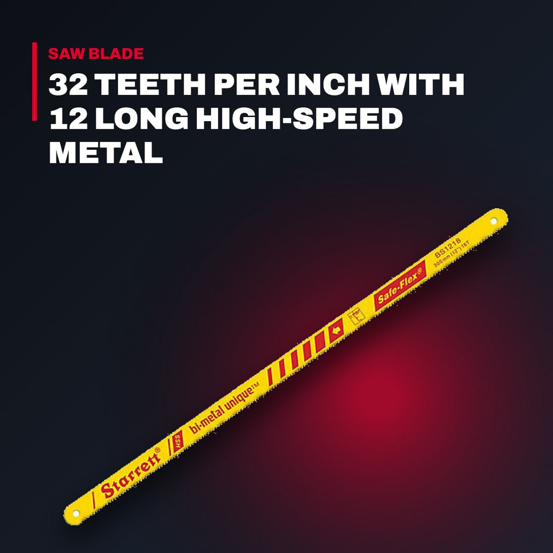 Starrett KBS1232-2 – Hacksaw Blade – Starrett