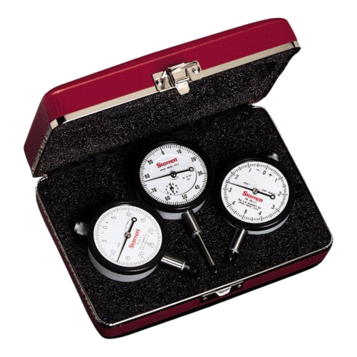 Starrett S253Z – Dial Indicator Set – Set Of 3 Inch Reading Dial Indicator