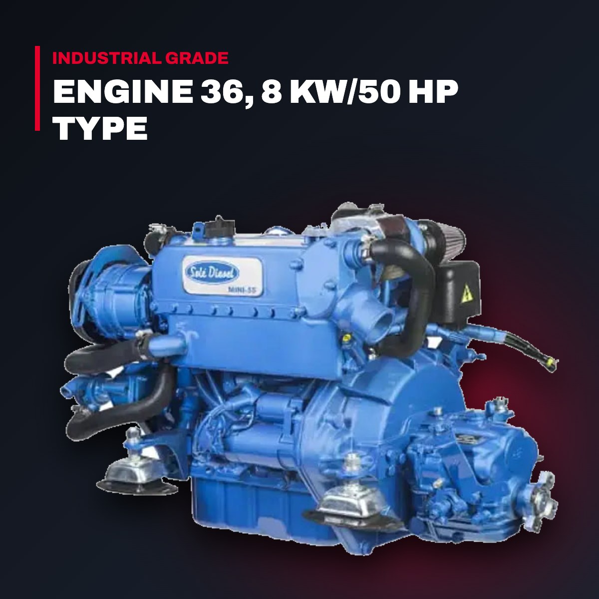 Starter – Engine 36, 8 Kw/50 Hp Type