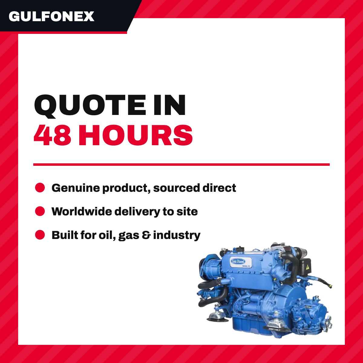 Starter – Engine 36, 8 Kw/50 Hp Type