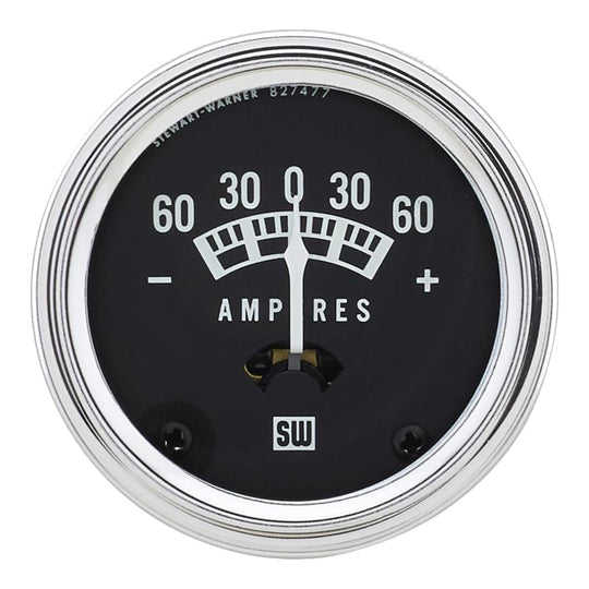 Stewart Warner Us 82202 – Meter Electrical – Amp Type, 60-0-60 A Range