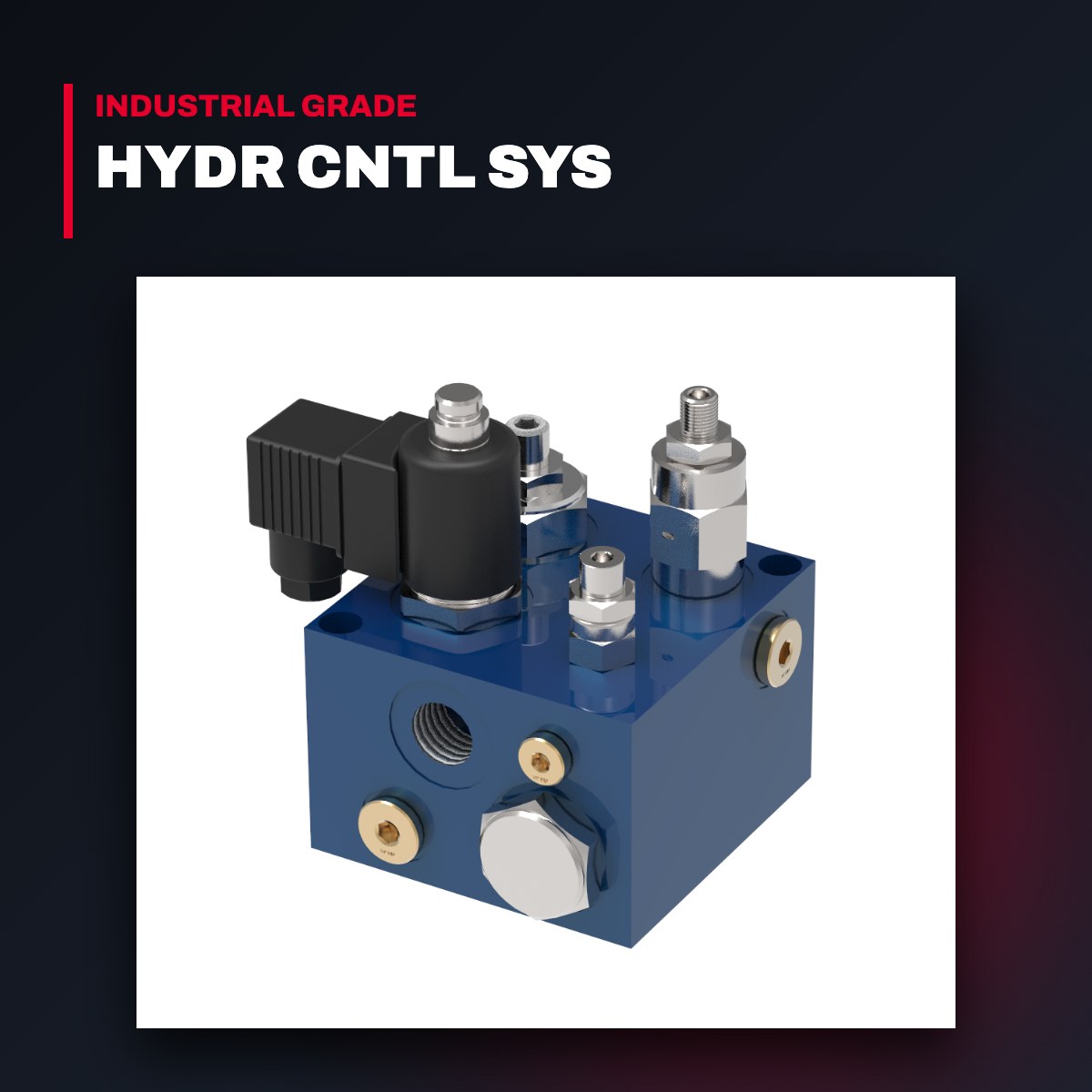 Stp Btn-Oem Part – Hydr Cntl Sys