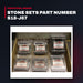 Sunnen S18-J67 – Stone Sets Part Number S18-J67