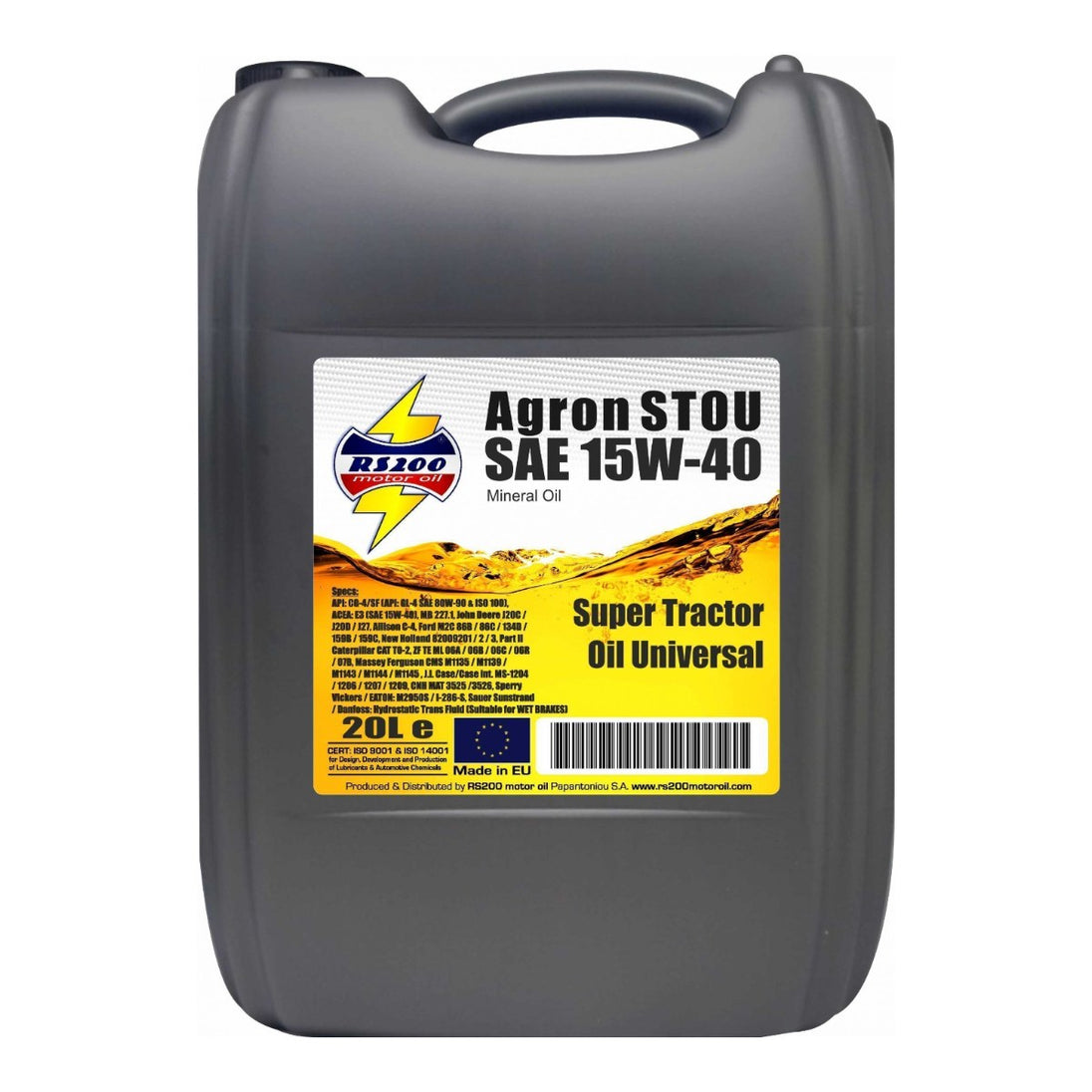 Survival Systems GN-090 – Oil – Transmission, Sae 15W-40 Type