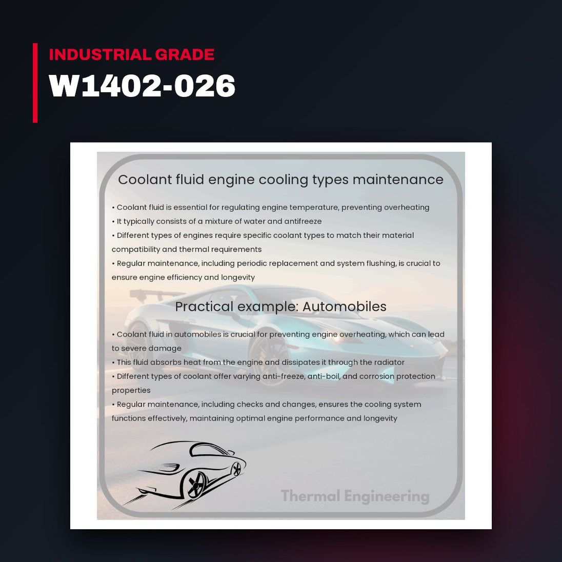 Survival Systems GN-091 – Fluid – Engine Coolant Type, (As Applicable