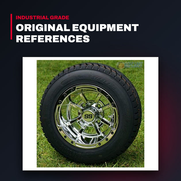 Suzhou Eagle Electric Vehicle 205/50-10 – Tire – Club Car Type, With Rim