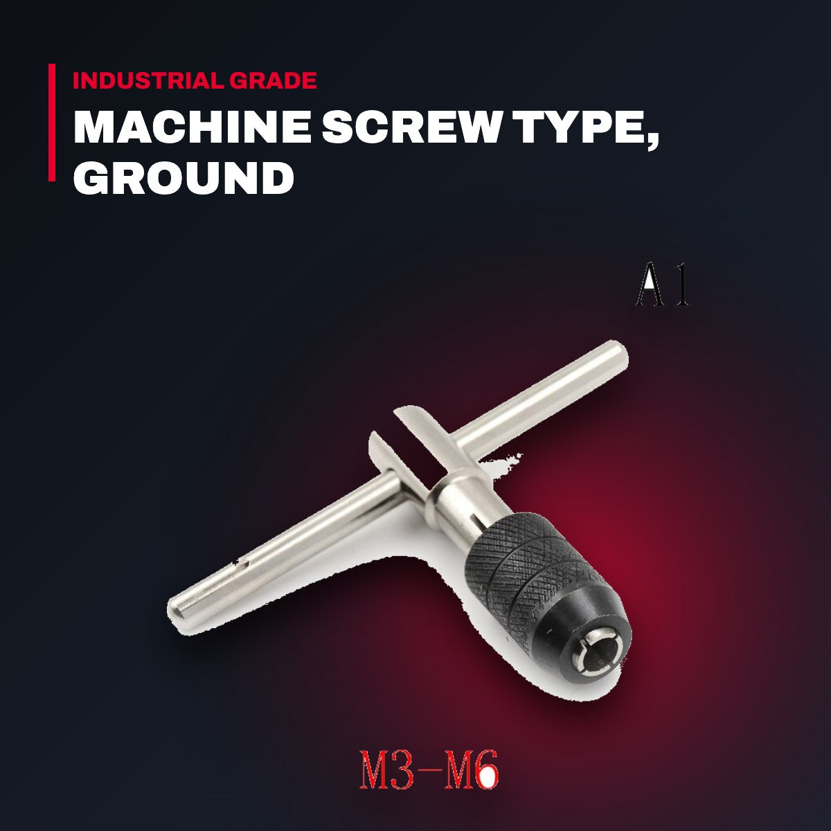 Tap Hand – Machine Screw Type, Ground