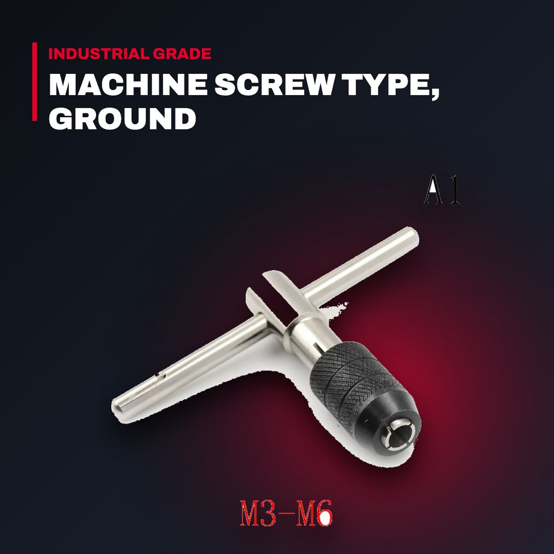 Tap Hand – Machine Screw Type, Ground