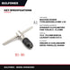 Tap Hand – Machine Screw Type, Ground
