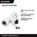 Tee – Size 1/4 In X 1/4 In X 1/4 In Bsp