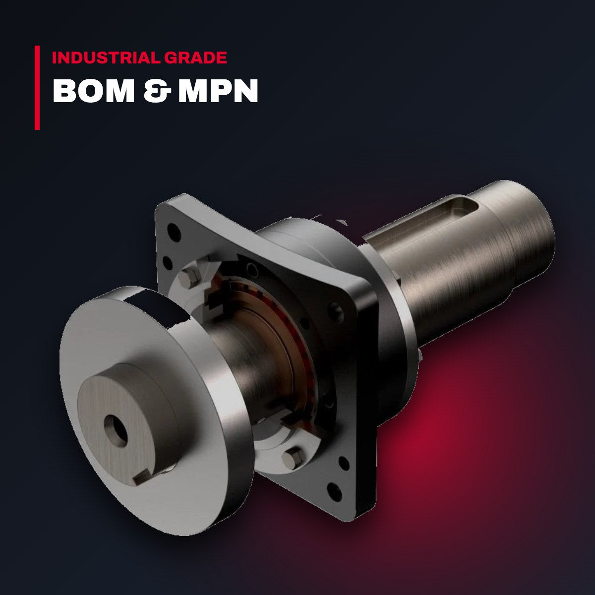 Tees Components Gb 3076WG-1 – Key – Steel, Rotor Shaft Bearing Assembly