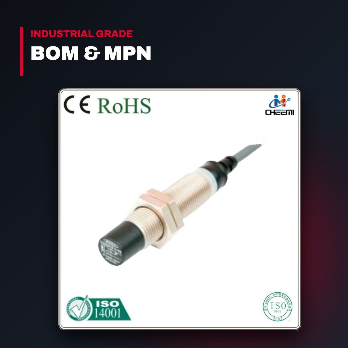 Tees Components Gb 4976WG-66 – Switch – 250 Vdc (250V Rms Ac), Sensor Type