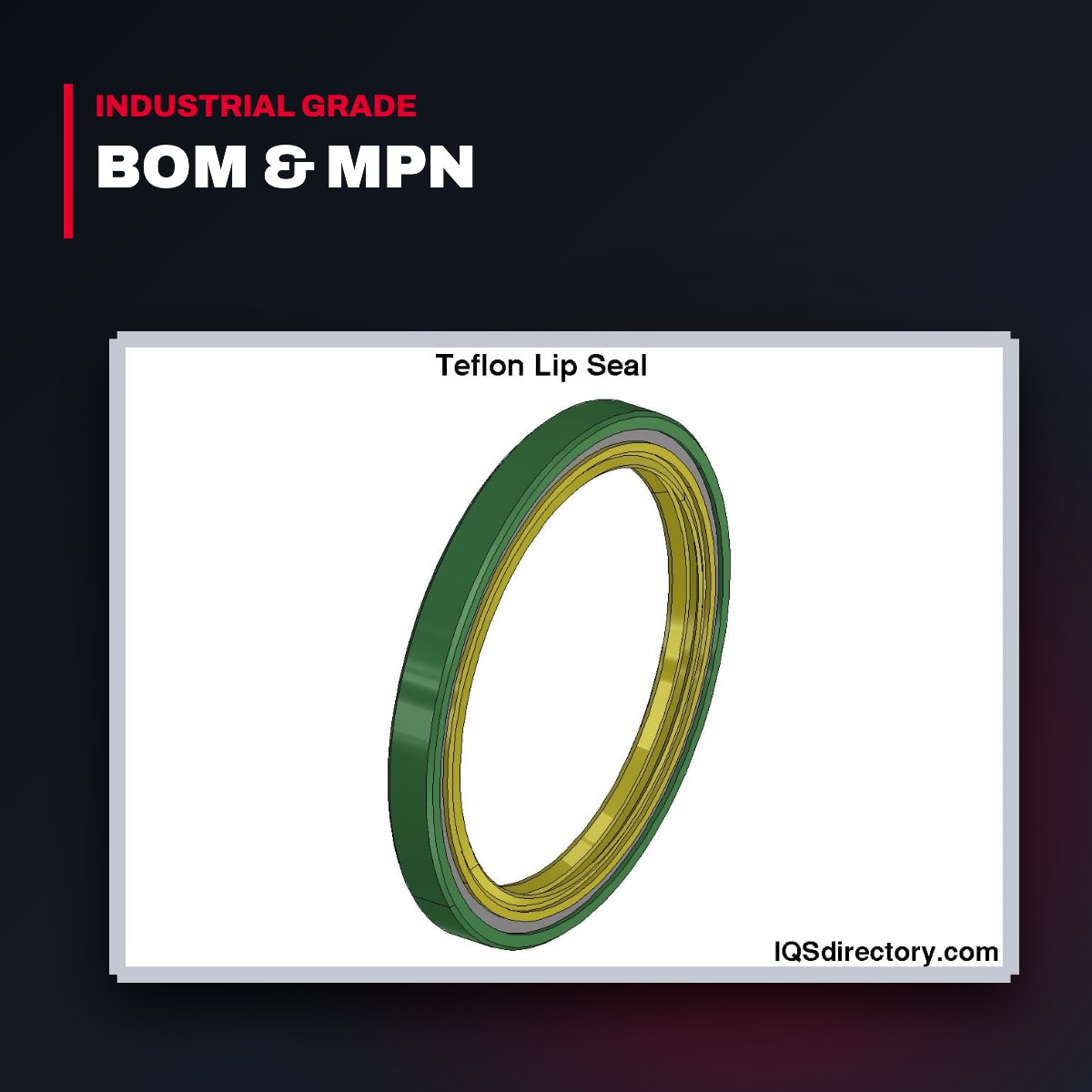 Tees Components Gb P181R572 – Seal – Lip Type, Size 180 Mm Id X 215 Mm Od X 16 R21 Mm
