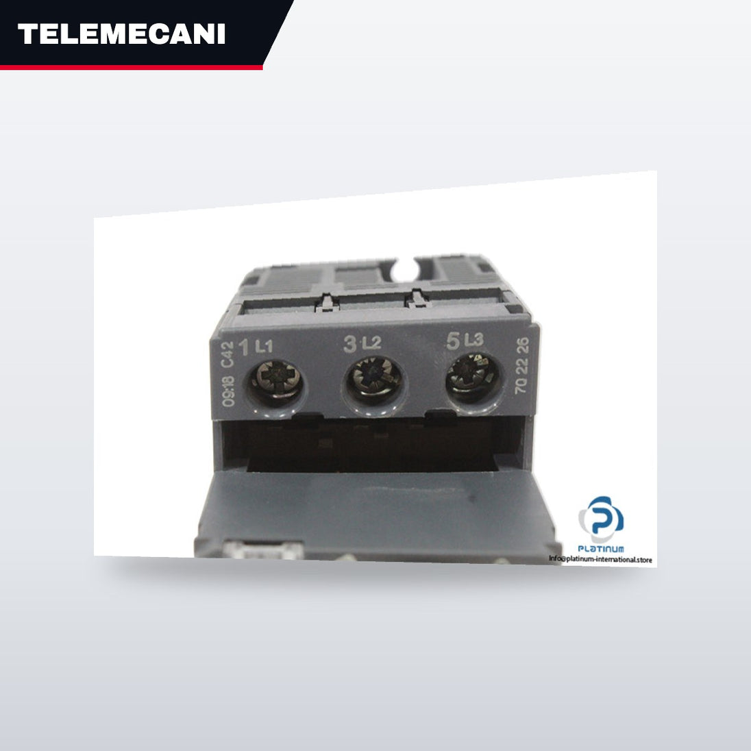 Telemecanique Sa Fr GV2P14 – Circuit Breaker Molded Case – 6 - 10 A Range, 3 Pole Pole
