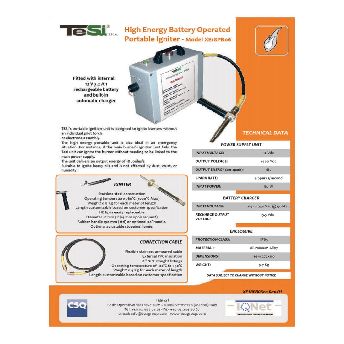 Tesi XE – Power Supply Unit