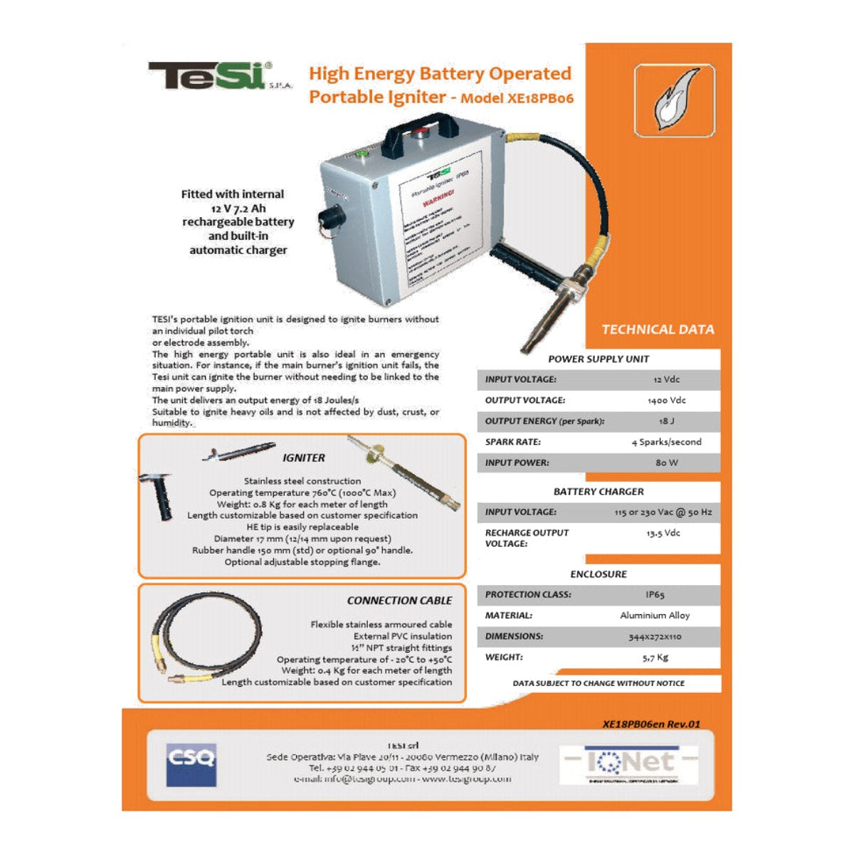 Tesi XE – Power Supply Unit