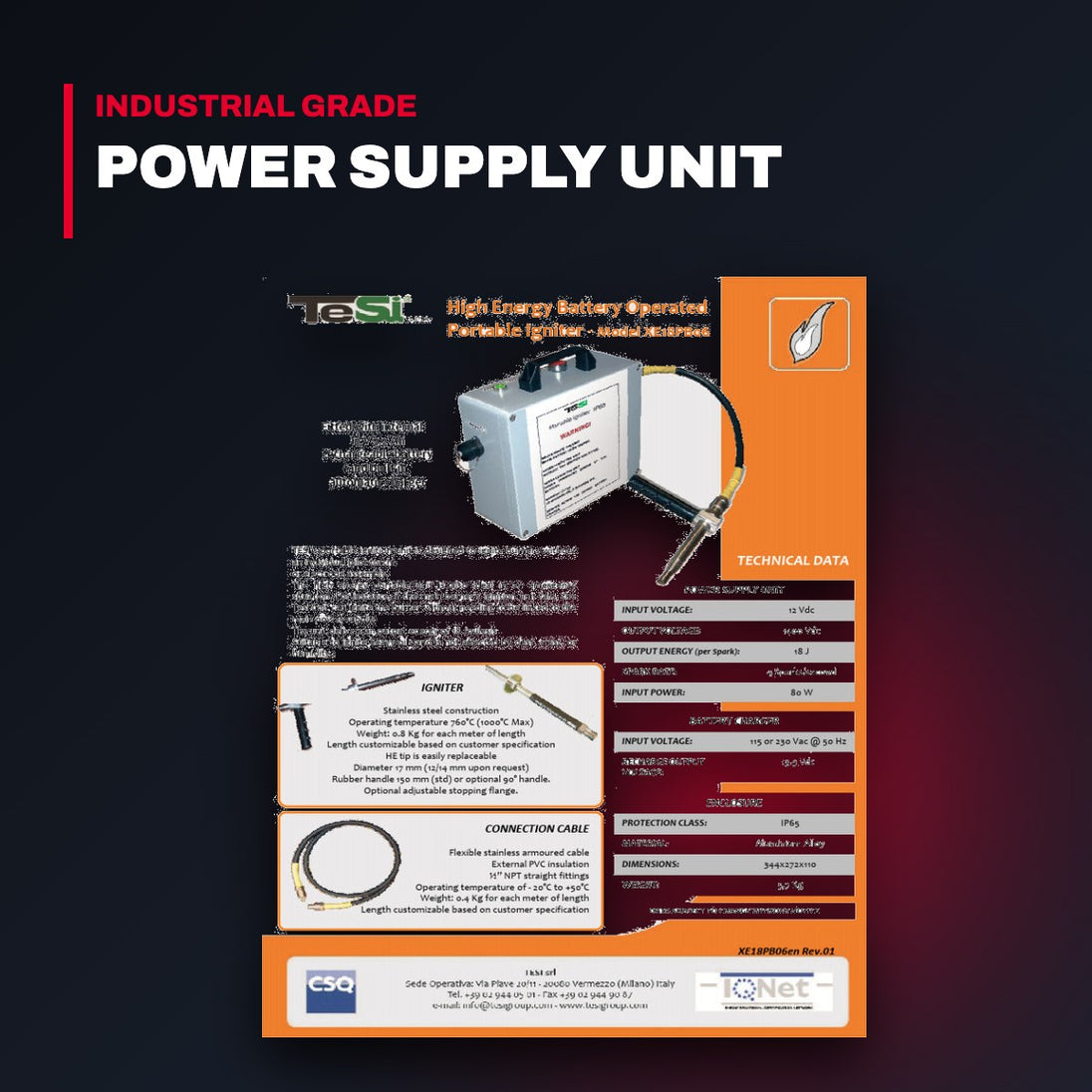 Tesi XE – Power Supply Unit