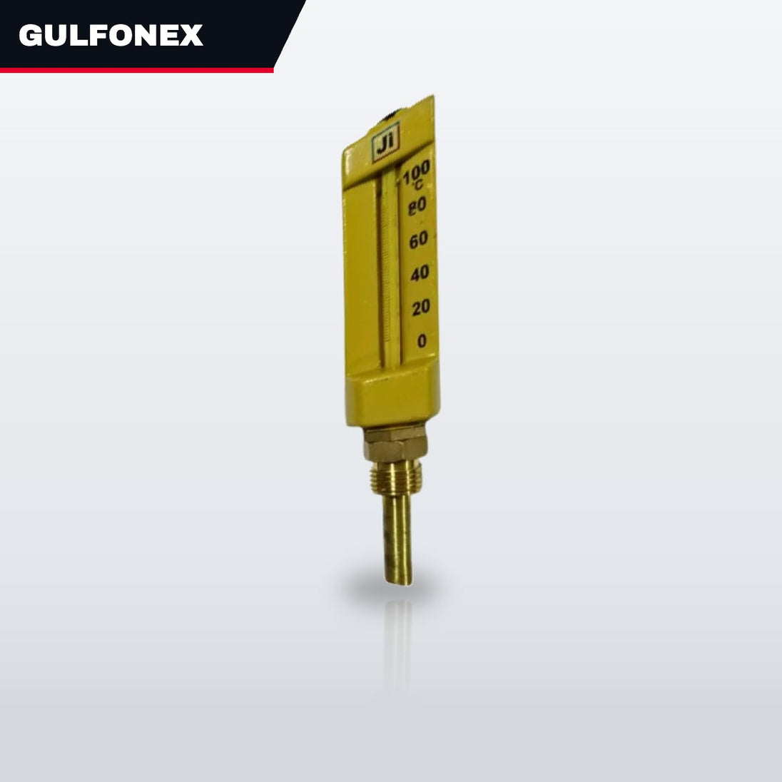 Thermometer – 0 To 100 Deg C Range, 1/2 In Bsp Threaded